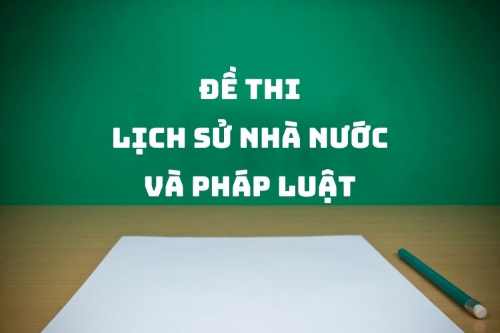 Lịch sử nhà nước và pháp luật