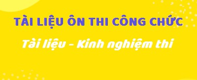 Kinh nghiệm thi công chức qua vòng 1 đơn giản nhất